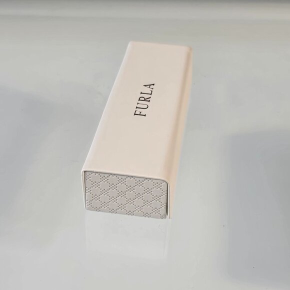Furla Empty White Eyeglasses Box Hard Case Eye Glass Holder - Picture 6 of 9